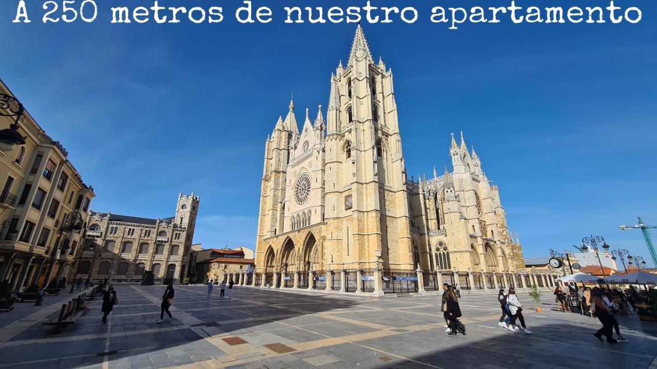 Www Sanmartinplaza Es En El Corazon Del Casco Historico Daire León Dış mekan fotoğraf